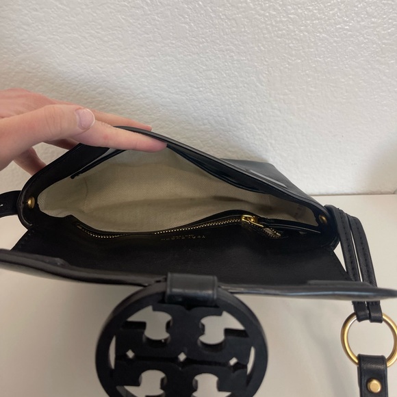 Tory Burch Miller Black Crossbody Purse - Picture 7 of 11
